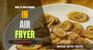 Air-Fried Banana: Quick, Easy, and Delicious!