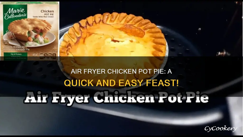 how to cook banquet chicken pot pie in air fryer