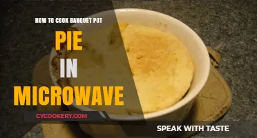 Quick Banquet Pot Pie: Microwave Style
