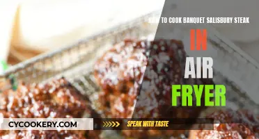 Air Fryer Banquet: Salisbury Steak Perfection