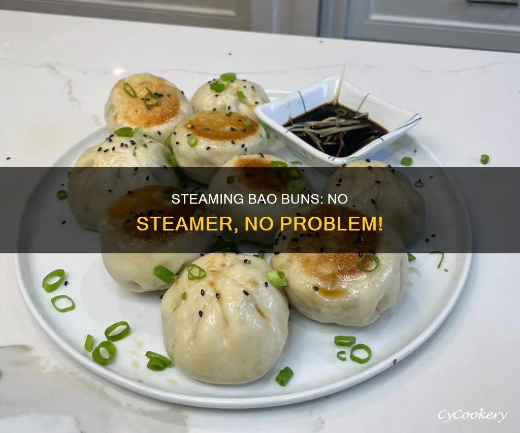 how to cook bao buns without a steamer