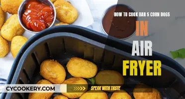 Crispy Corn Dog Delight: Air Fryer Magic