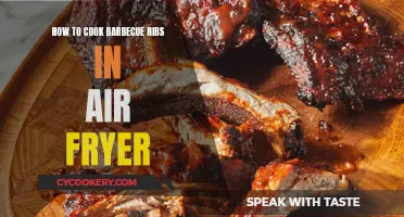 Air-Fried Barbecue Ribs: Quick, Easy, and Delicious!