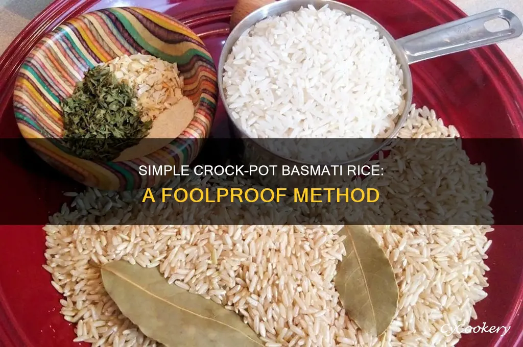 how to cook basmati rice in a crock pot