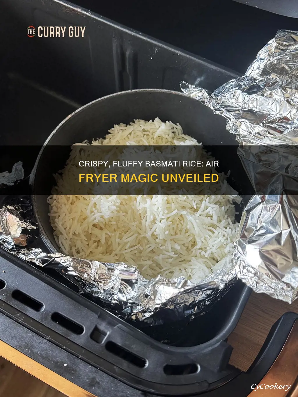 how to cook basmati rice in air fryer