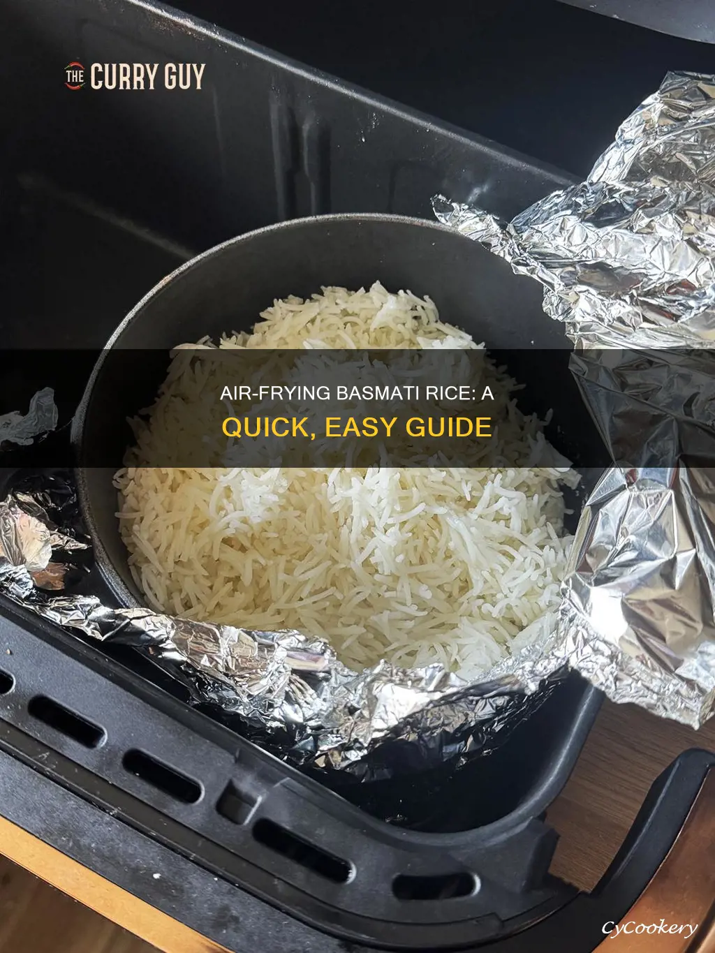 how to cook basmati rice in air fryer