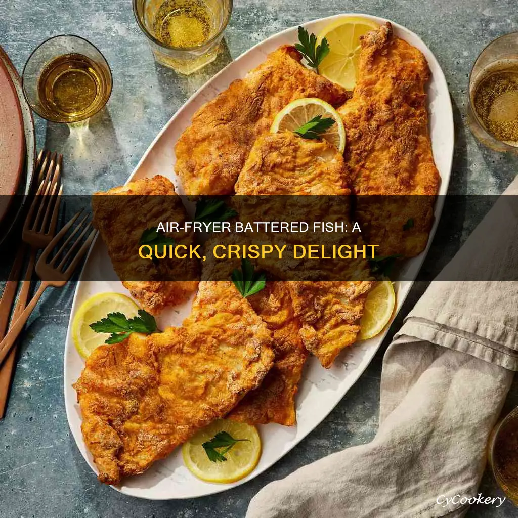 how to cook battered fish in an air fryer