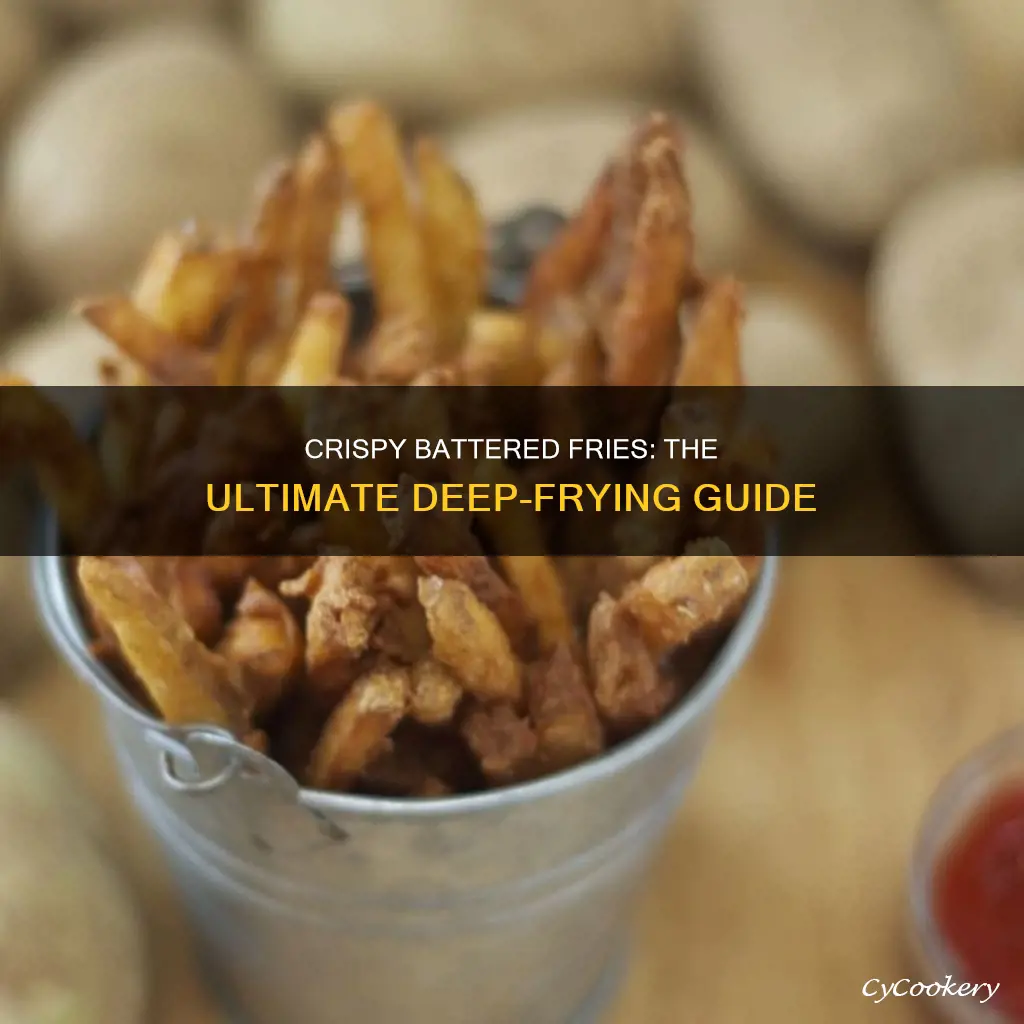 how to cook battered fries in a deep fryer