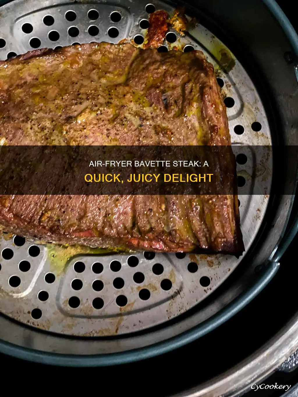 how to cook bavette steak in air fryer