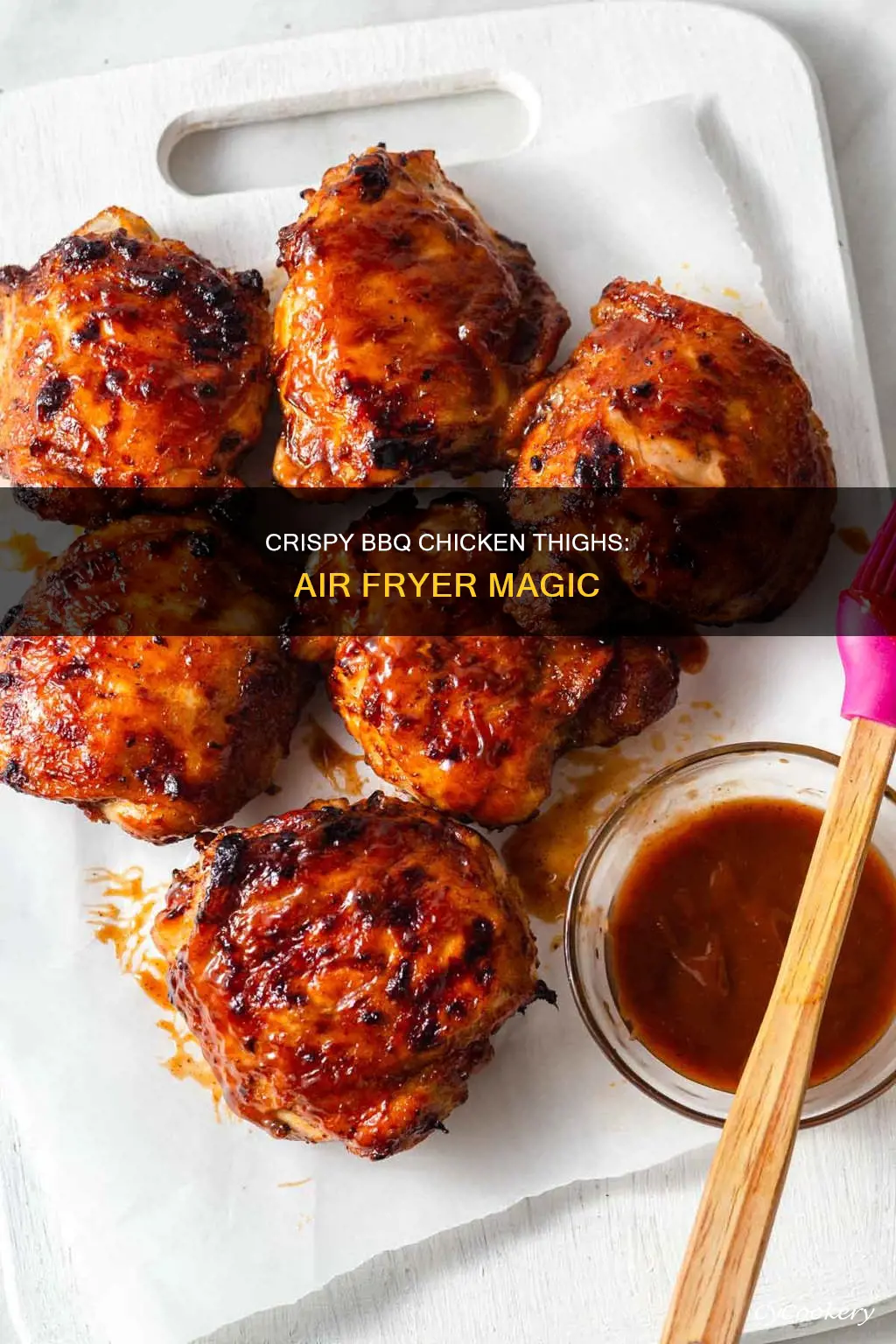 how to cook bbq chicken thighs in air fryer