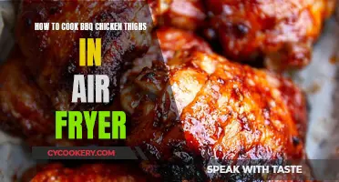 Air-Fried BBQ Chicken Thighs: Quick, Crispy, and Delicious!