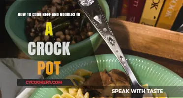 Beefy Noodle Delight: Crock-Pot Style
