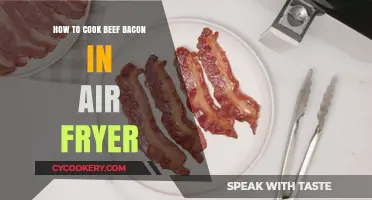 Crispy Air-Fried Beef Bacon: Quick and Easy Recipe