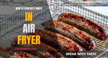 Air Fryer Beef Brats: Quick, Tasty, and Easy!