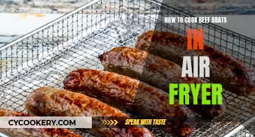 Air-Fried Beef Brats: Quick, Crispy, and Delicious