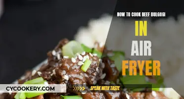 Air Fryer Beef Bulgogi: Quick and Tasty Korean BBQ