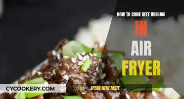 Beef Bulgogi: Air-Fryer Style — Quick, Easy, Delicious