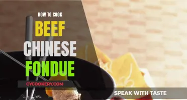 Chinese Fondue: Cooking Beef to Perfection