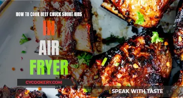 Tender, Juicy Beef Chuck Short Ribs: Air Fryer Magic!