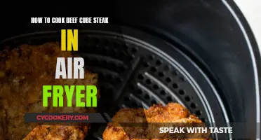 Air-Fried Beef Cube Steak: Quick, Crispy, and Delicious!