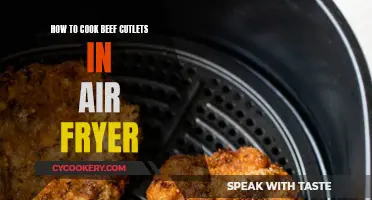 Air-Fryer Beef Cutlets: Quick, Crispy, and Delicious!