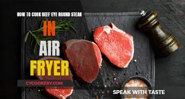 Air-Frying Eye Round Steak: A Quick, Easy, Juicy Delight