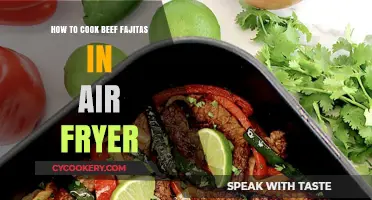 Air-Fried Beef Fajitas: Quick, Tasty, and Easy to Make!