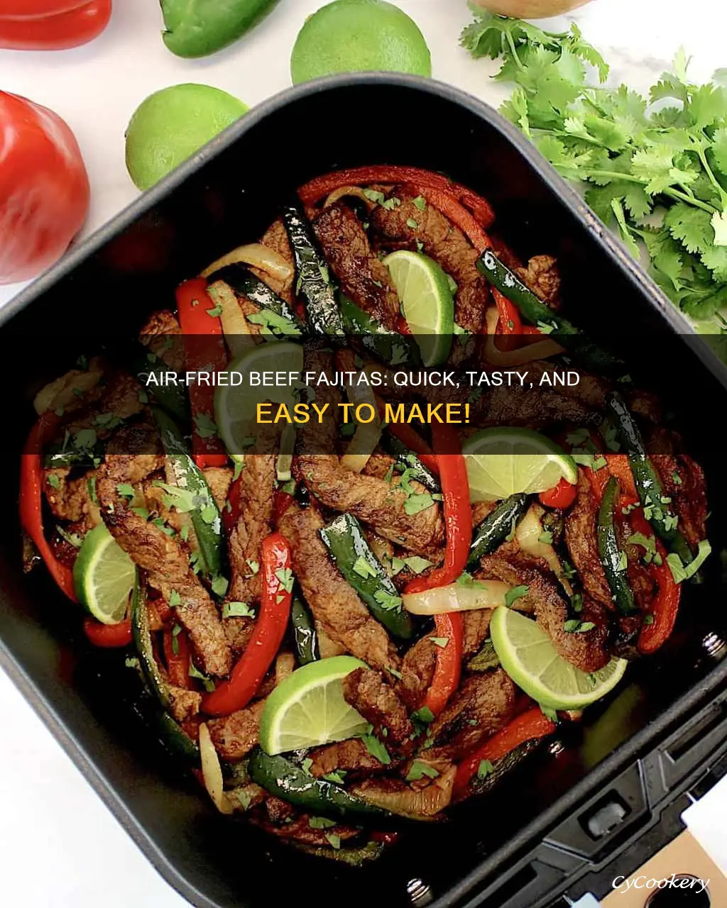 how to cook beef fajitas in air fryer