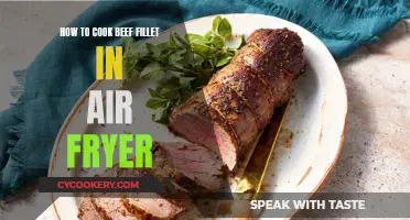 Air-Fried Beef Fillet: A Quick, Crispy Delight