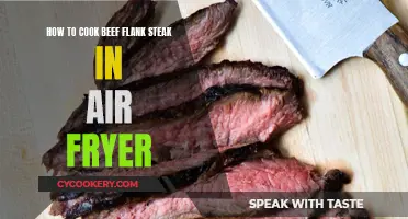 Air-Fryer Beef Flank Steak: Quick, Easy, Delicious!