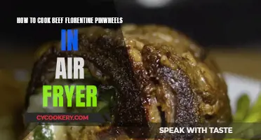 Beef Florentine Pinwheels: Air Fryer Magic