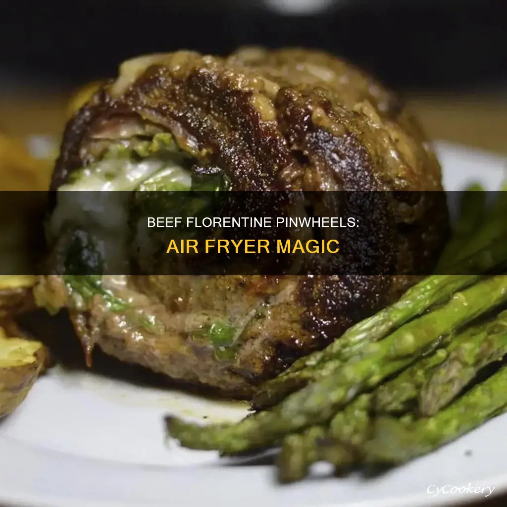 how to cook beef florentine pinwheels in air fryer