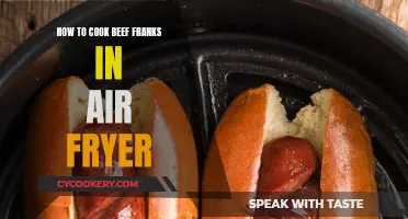 Beef Franks, Air-Fried: A Quick, Tasty Treat