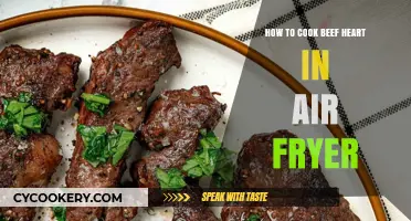 Beef Heart Delight: Air Fryer's Quick & Healthy Cook