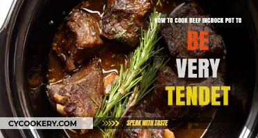 Crock Pot Secrets: Tender Beef Perfection