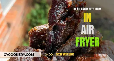 Crispy Beef Jerky: Air Fryer Magic