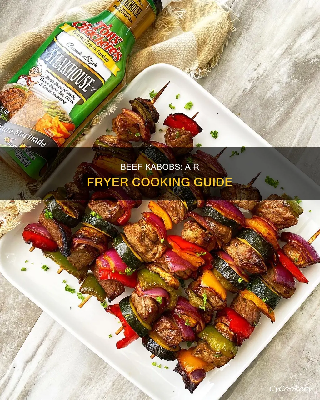 how to cook beef kabobs in the air fryer
