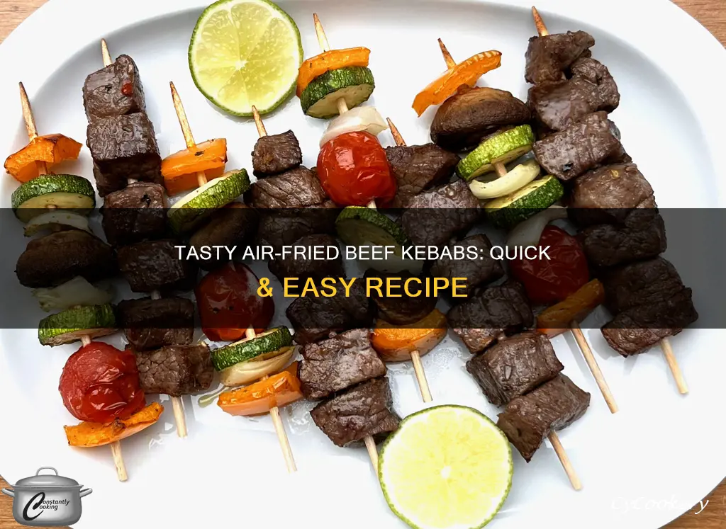 how to cook beef kebabs in air fryer