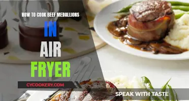 Air-Fried Beef Medallions: Quick, Crispy, and Delicious!