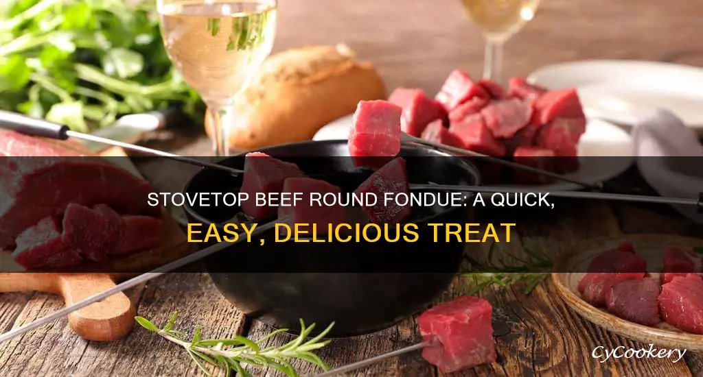 how to cook beef round fondue on stove top