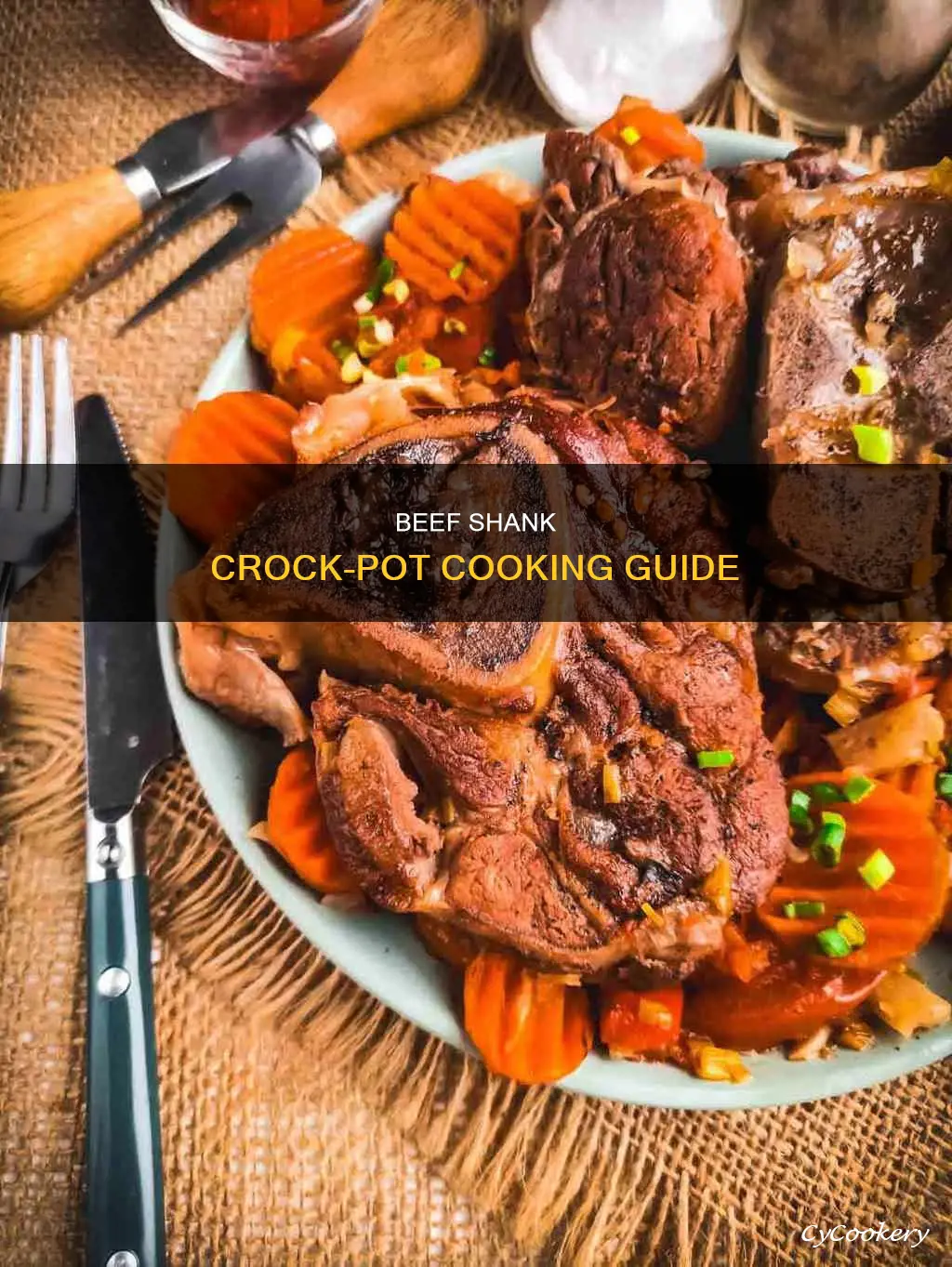 how to cook beef shanks in crock pot