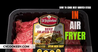 Air-Fryer Shaved Beef Steak: Quick, Crispy, and Delicious!