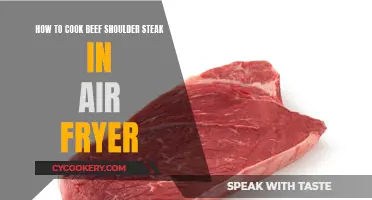 Air-Fried Beef Shoulder Steak: Quick, Easy, Delicious!