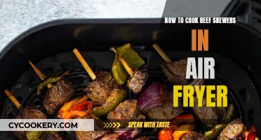 Beef Skewers: Air Fryer Magic for Quick, Juicy Meals