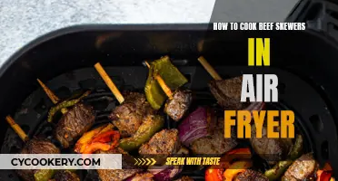 Beef Skewers: Air Fryer Cooking Guide