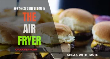 Air Fryer Beef Sliders: Quick, Tasty, and Easy to Make!