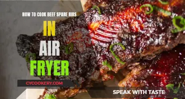 Air-Fried Spare Ribs: Tender, Juicy, and Quick!