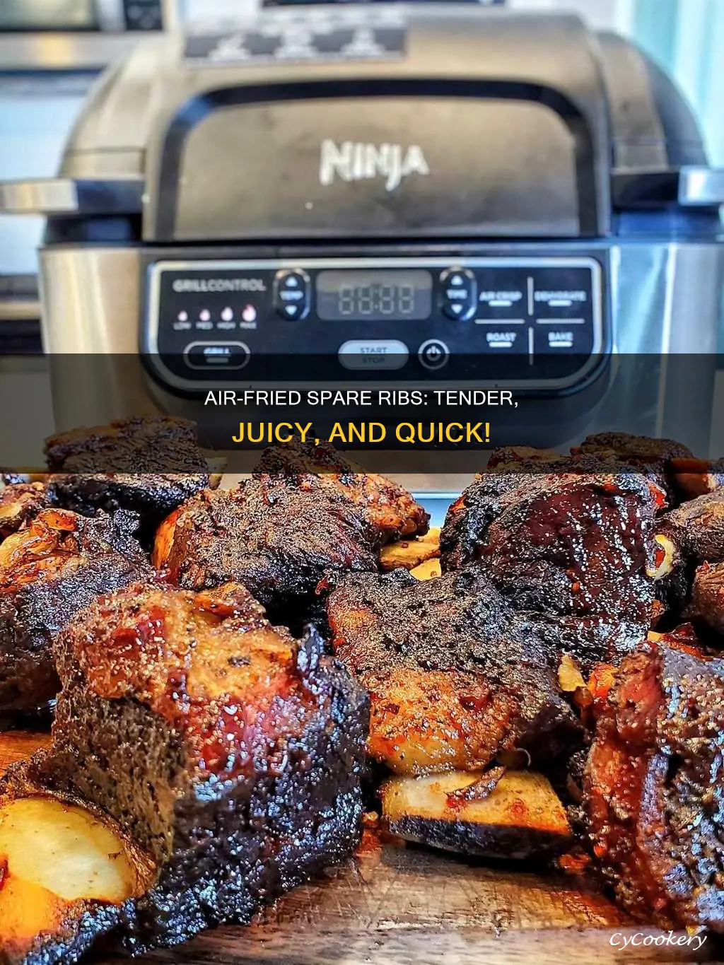 how to cook beef spare ribs in air fryer