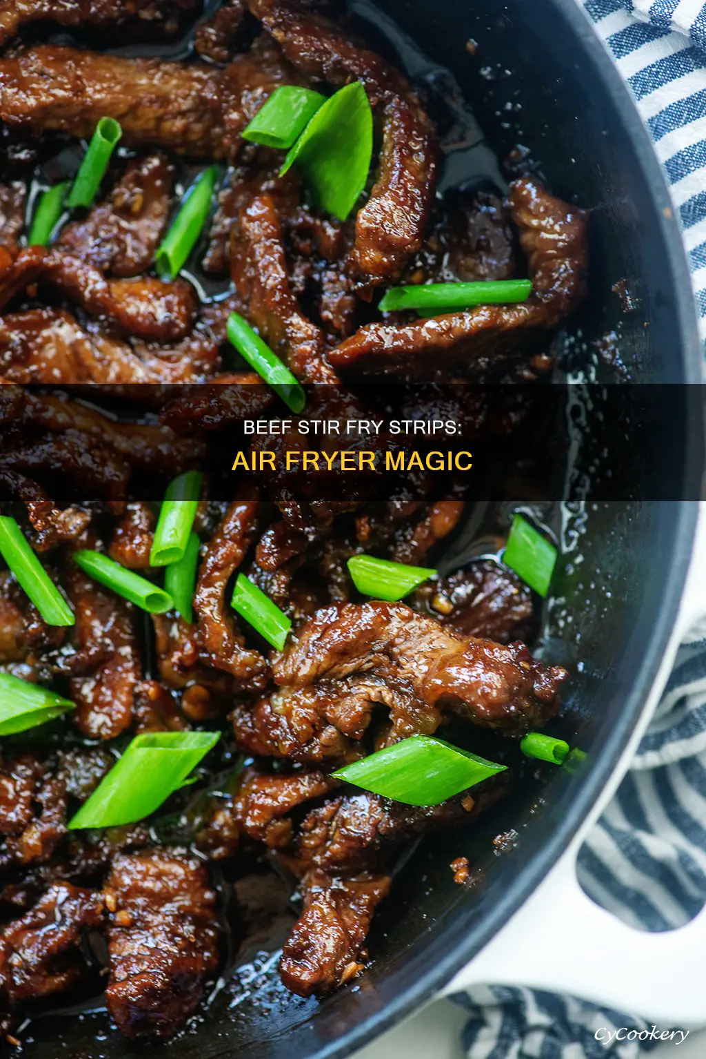 how to cook beef stir fry strips in air fryer