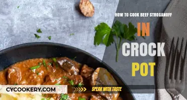 Beef Stroganoff: Crock Pot Magic